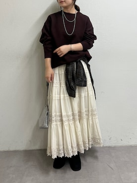 ayuriさん（骨格ストレート・レディース・153cm）の秋コーディネート