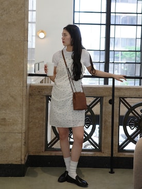 「EN NEUME（エンノイム）のアイテム」を使った、Maiさん（レディース・159cm）の夏コーディネート