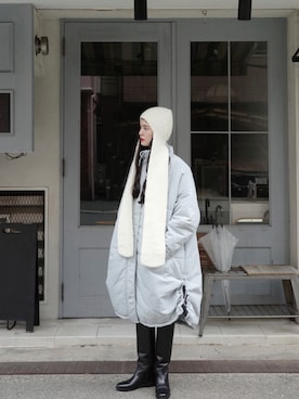 「EN NEUME（エンノイム）のアイテム」を使った、Maiさん（レディース・159cm）の秋コーディネート