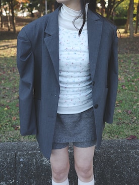 「EN NEUME（エンノイム）のアイテム」を使った、Maiさん（レディース・159cm）の秋コーディネート