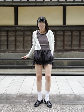 「EN NEUME（エンノイム）のアイテム」を使った、Maiさん（レディース・159cm）の夏コーディネート