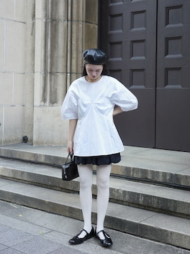 「EN NEUME（エンノイム）のアイテム」を使った、Maiさん（レディース・159cm）の夏コーディネート