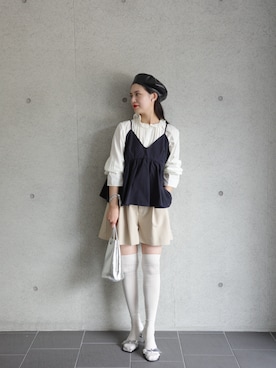 「EN NEUME（エンノイム）のアイテム」を使った、Maiさん（レディース・159cm）の秋コーディネート