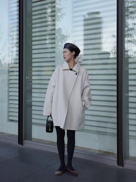 「EN NEUME（エンノイム）のアイテム」を使った、Maiさん（レディース・159cm）の秋コーディネート