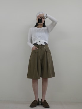 「EN NEUME（エンノイム）のアイテム」を使った、Maiさん（レディース・159cm）の夏コーディネート