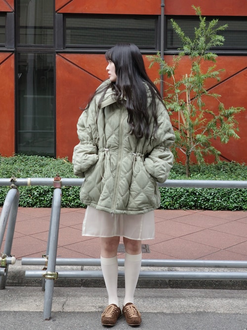 セール】Big Collar Quilted Jacket（その他アウター）｜EN NEUME