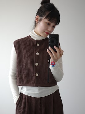 Maiさん（骨格ナチュラル・レディース・159cm）の秋コーディネート