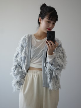 「EN NEUME（エンノイム）のアイテム」を使った、Maiさん（レディース・159cm）の秋コーディネート