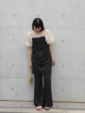 「EN NEUME（エンノイム）のアイテム」を使った、Maiさん（レディース・159cm）の夏コーディネート