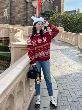 Risaさん（レディース・165cm）の冬コーディネート