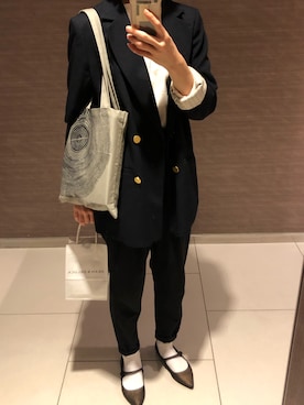 「STATUS（ステイタス）のアイテム」を使った、0_htmさん（レディース・161cm）の秋コーディネート