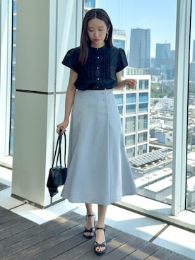 Couture Broochさん（レディース・162cm）の夏コーディネート