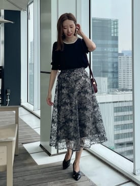 Couture Broochさん（レディース・162cm）の夏コーディネート