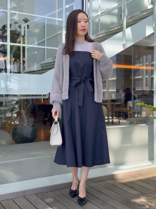 Couture Brooch ワンピース 「レイヤード風・きれいめ・通勤