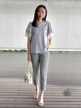「ラフスタイル」｜Couture Broochさん（レディース・162cm）の夏コーディネート