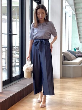 「大人ファッション」｜Couture Broochさん（レディース・162cm）の春コーディネート