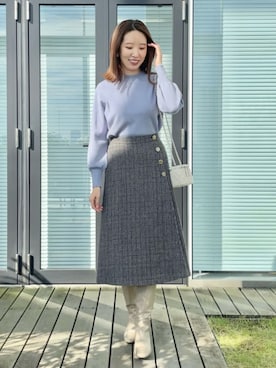 Couture Broochさん（レディース・162cm）の冬コーディネート