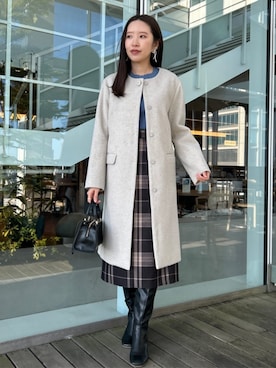 Couture Broochさん（レディース・162cm）の冬コーディネート