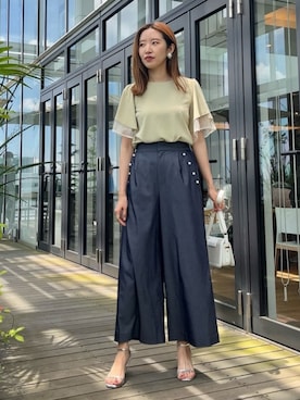Couture Broochさん（レディース・162cm）の夏コーディネート