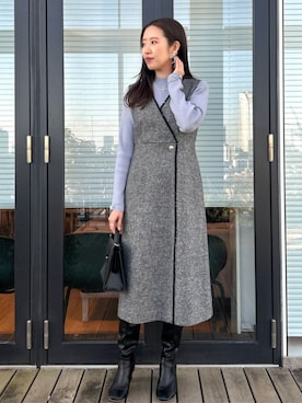 Couture Broochさん（レディース・162cm）の冬コーディネート