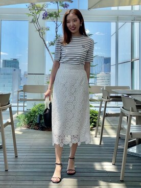 Couture Broochさん（レディース・162cm）の夏コーディネート