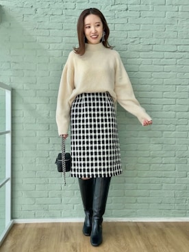 Couture Broochさん（レディース・162cm）の冬コーディネート