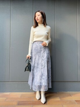 Couture Broochさん（レディース・162cm）の冬コーディネート