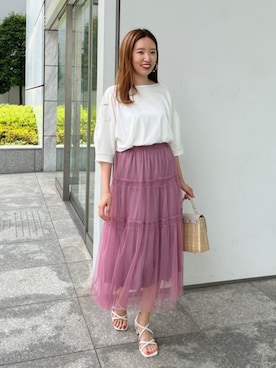 Couture Broochさん（レディース・162cm）の夏コーディネート