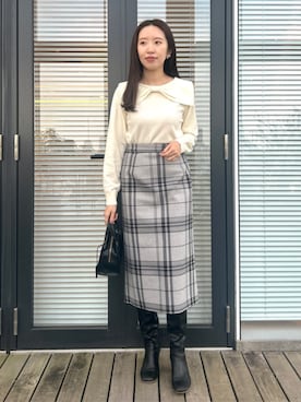 Couture Broochさん（レディース・162cm）の冬コーディネート