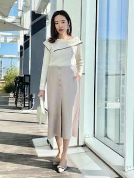 Couture Broochさん（レディース・162cm）の冬コーディネート