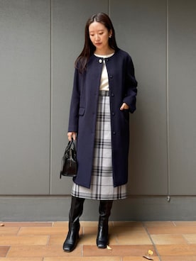 Couture Broochさん（レディース・162cm）の冬コーディネート