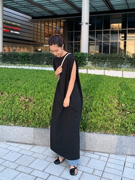 河村姫夏さん(レディース・152cm)の夏コーディネート