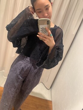 河村姫夏さん(レディース・152cm)の春コーディネート