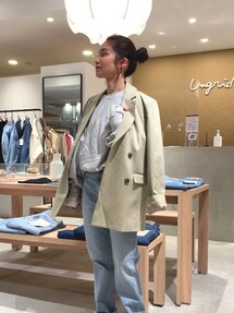 Ungrid ルーズシルエットテーラードジャケット センタープレスルーズパンツ Ungridジャケット #アングリッドジャケット #Ungridルーズシルエットテーラードジャケット Ungrid ルーズシルエットテーラードジャケット センタープレスルーズパンツ Ungridジャケット #アングリッドジャケット #Ungridルーズシルエットテーラードジャケット