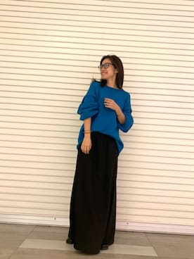 河村姫夏さん（レディース・152cm）の秋コーディネート