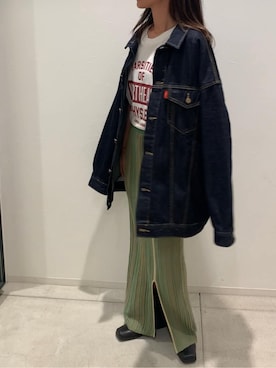 河村姫夏さん（レディース・152cm）の夏コーディネート