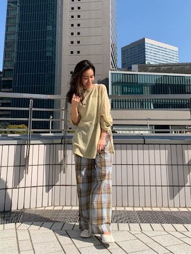 河村姫夏さん（レディース・152cm）の春コーディネート