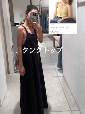 河村姫夏さん(レディース・152cm)の夏コーディネート