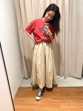 河村姫夏さん（レディース・152cm）の春コーディネート