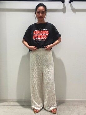 河村姫夏さん(レディース・152cm)の春コーディネート