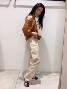 河村姫夏さん（レディース・152cm）の春コーディネート