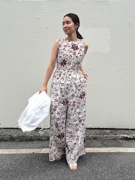 河村姫夏さん(レディース・152cm)の夏コーディネート