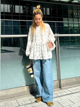 河村姫夏さん（レディース・152cm）の春コーディネート