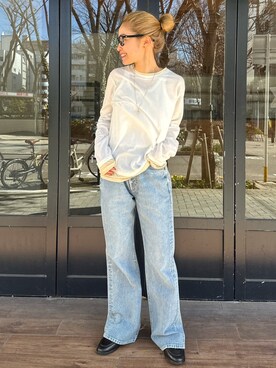 河村姫夏さん（レディース・152cm）の春コーディネート