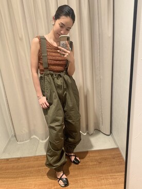 河村姫夏さん（レディース・152cm）の春コーディネート