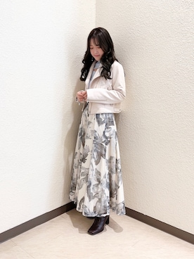 MERCURYDUO(マーキュリーデュオ)の「ぼかしフラワーメッシュ