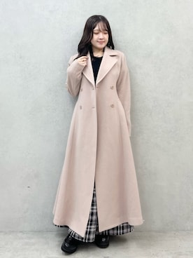 「アイテム（その他アウター）」を使った、aiveeさん（レディース・148cm）の秋コーディネート