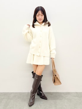 「アイテム（ワンピース）」を使った、aiveeさん（レディース・148cm）の秋コーディネート