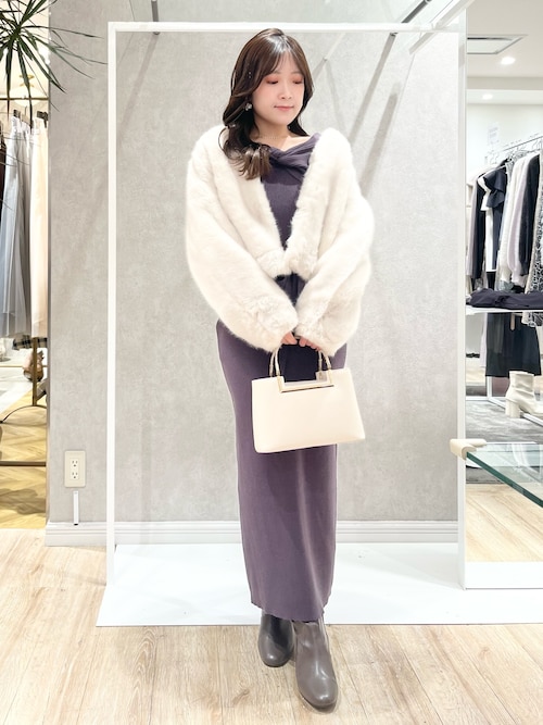 MERCURYDUO（マーキュリーデュオ） コート アウター フェイクファー