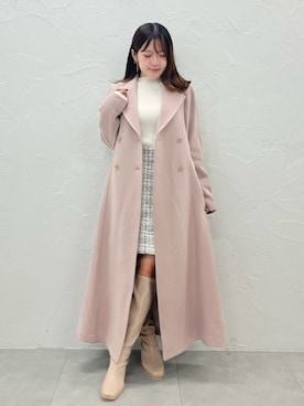 「アイテム（その他アウター）」を使った、aiveeさん（レディース・148cm）の秋コーディネート